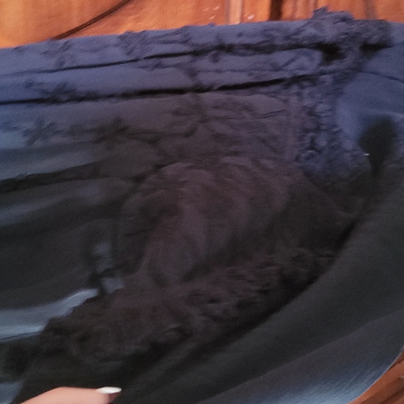 Ulla Johnson 'Alice' New long Midnight Blue Silk Dress - Picture 12 of 15